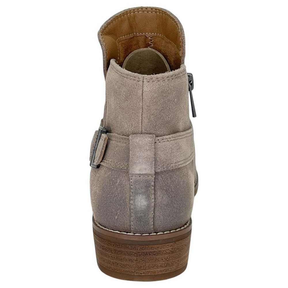 Earth Naira Taupe Leather Womens Ankle Boots Size 6M - Picture 4 of 13